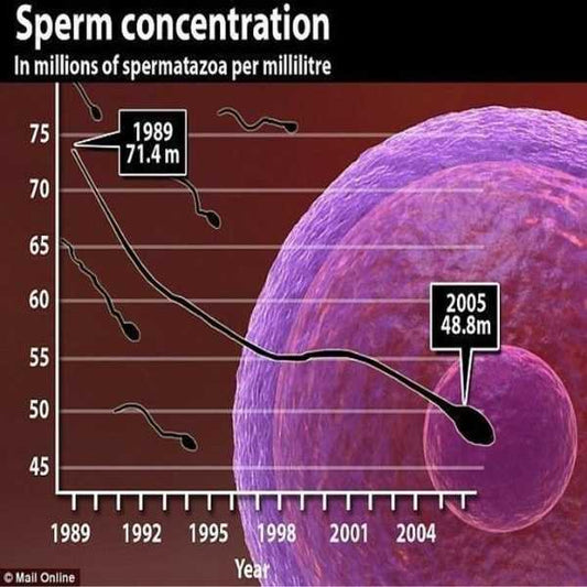 Human race faces extinction if male sperm count continues to fall worldwide