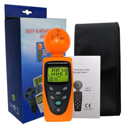 Smart&Safe EMF Solutions Electromagnetic radiation tester Tenmars TM-195 3-Axis RF Field Strength Meter Tester 50MHz to 3.5GHz