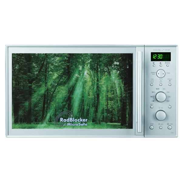 Smart&Safe Radiation Free Products MicroSafe™ Microwave Radiation Shield Small / Green EMF Blocking Microwave Cover - MicroSafe™