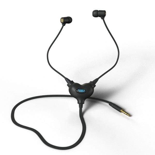 Radiation Free Black Anti EMF Radiation Air Tube Headset 